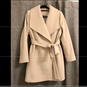 Michael Kors Wool Cashmere Blend Wrap Coat
